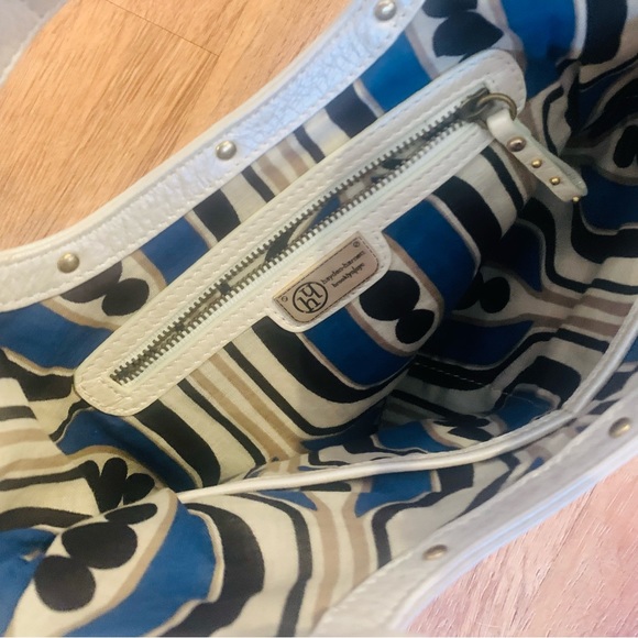RARE Hayden Harnett White Handbag Mercer Clutch - Picture 7 of 16